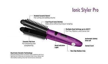 İnstyler İonic Styler - Saç Kıvrımlaştırıcı Ve Düzleştirici Tarak